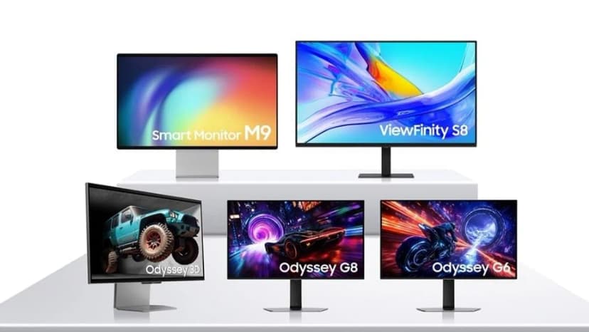 Samsung Unveils 2025 Monitors at CES: AI-Powered Features, 3D Gaming, and Stunning 4K Displays