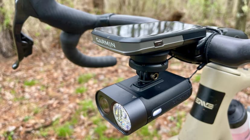 Garmin Just Launched a Bike Headlight That Also Records Your Ride in 4K Video