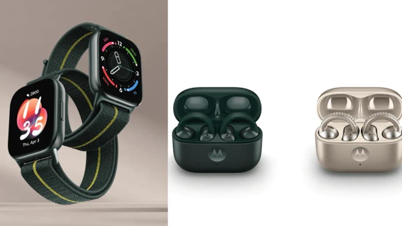 Motorola Unveils Stylish Moto Buds Loop and Moto Watch Fit: Smart Earbuds and Fitness Watch for Active Lifestyles